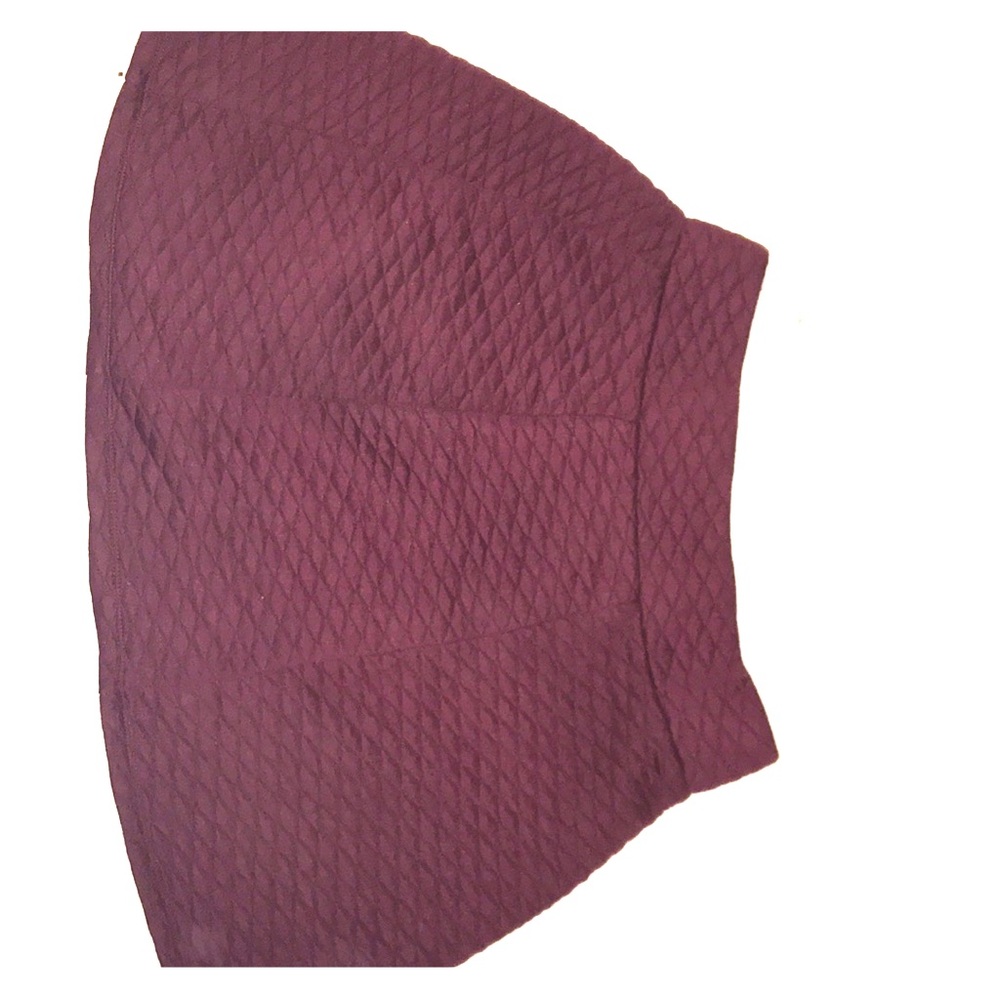 Maroon skirt